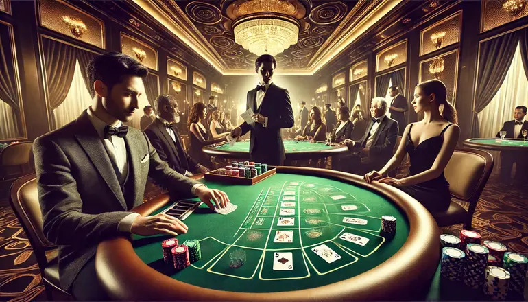 Baccarat table etiquette guide