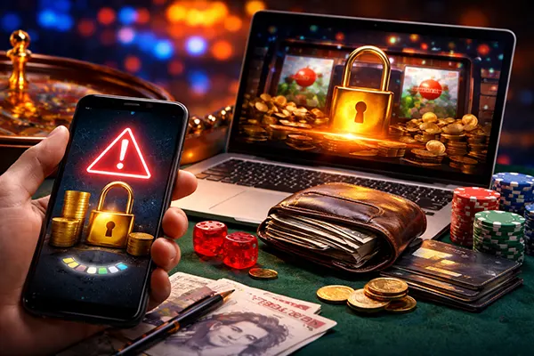 Verificación jugador casino