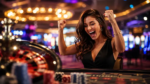 Grande vitória no casino