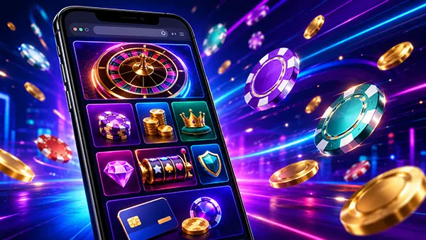 Casino home screen
