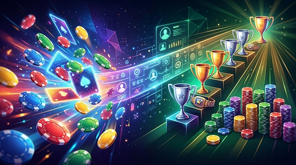 Online poker game selection