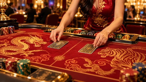 Live Dragon Tiger table