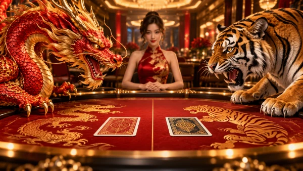 Mesa de Dragon Tiger en vivo